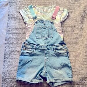 Vigoss Girls Overalls Outfit
